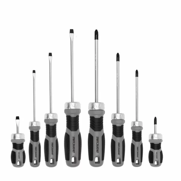 IRONCUBE Professional Two Tone Ratchet Screwdriver
