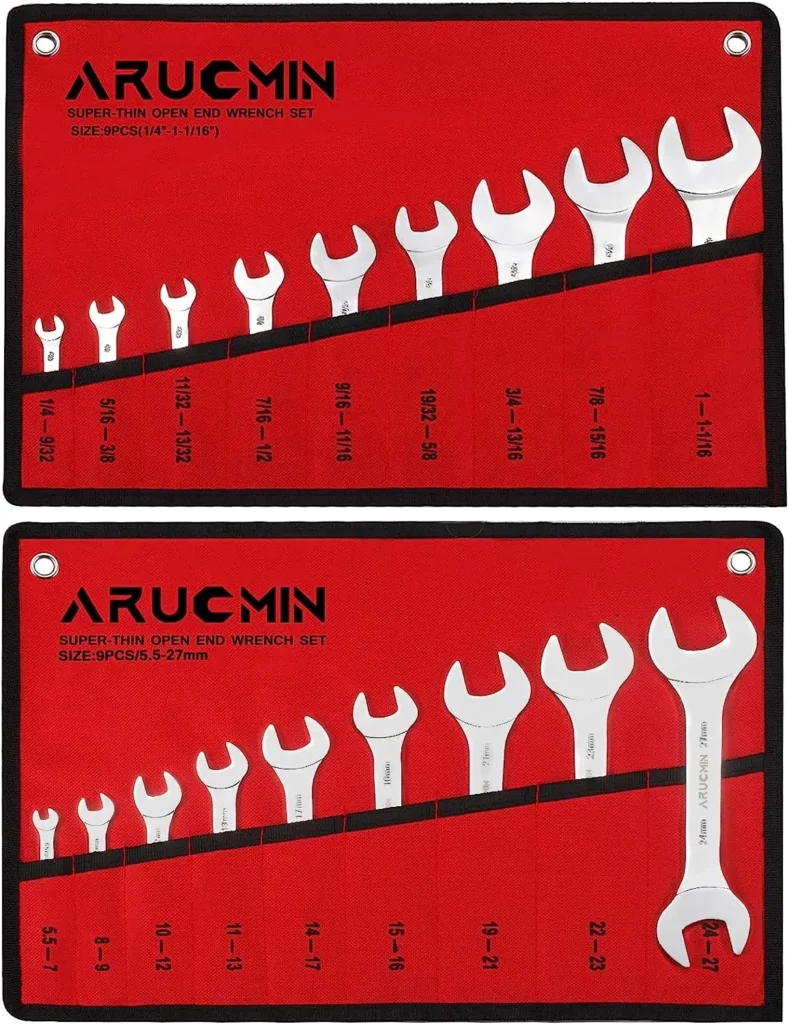 ARUCMIN super thin wrench set