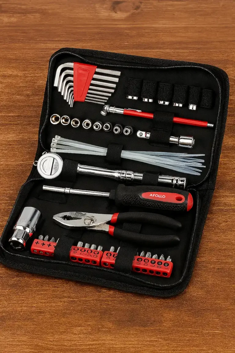 Apollo Tools 56-Piece Compact SAE Auto Tool Set