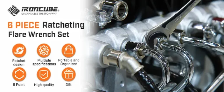 IronCube Brake Line Wrench application