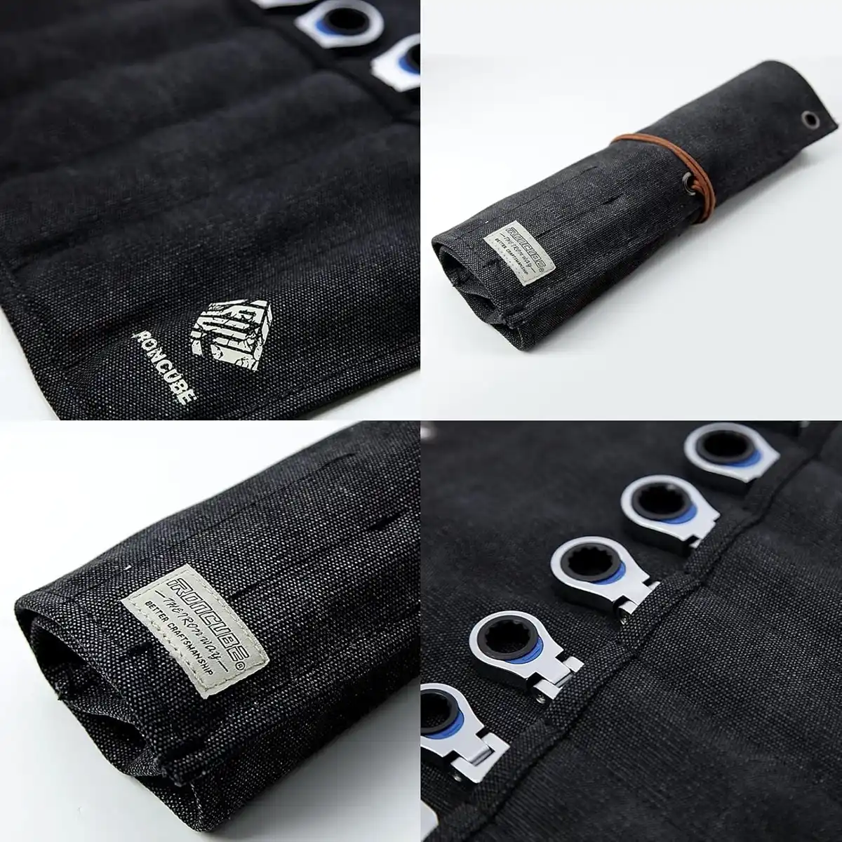 12-Pocket Canvas Hanging Tool Bags