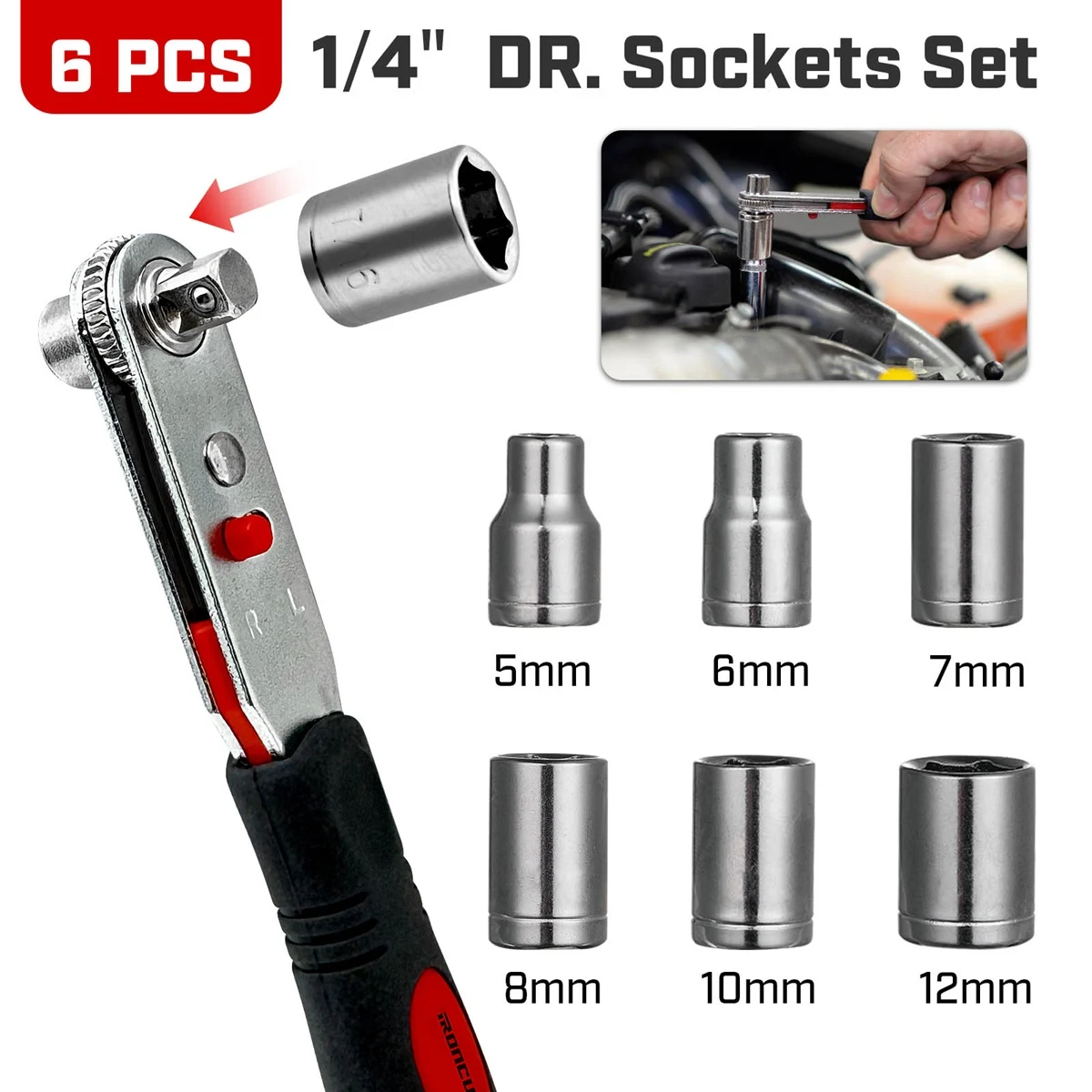 6-Piece Socket Set
