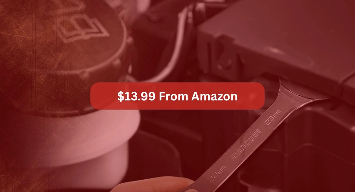 8-Piece Thin Wrench Set Metric Essential Tool for Automotive & HVAC Works