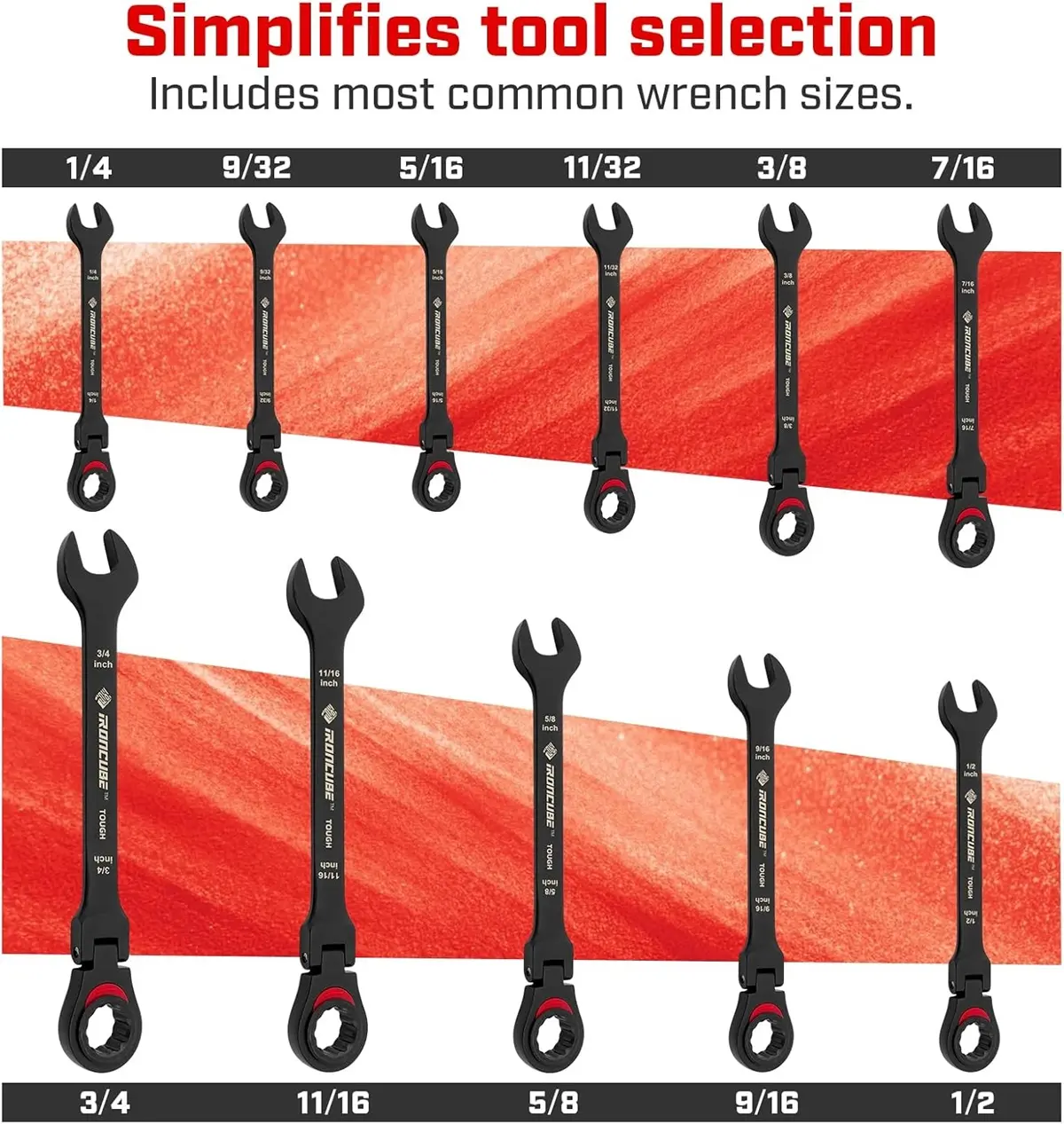 Comprehensive Size Range Simplifies Tool Selection
