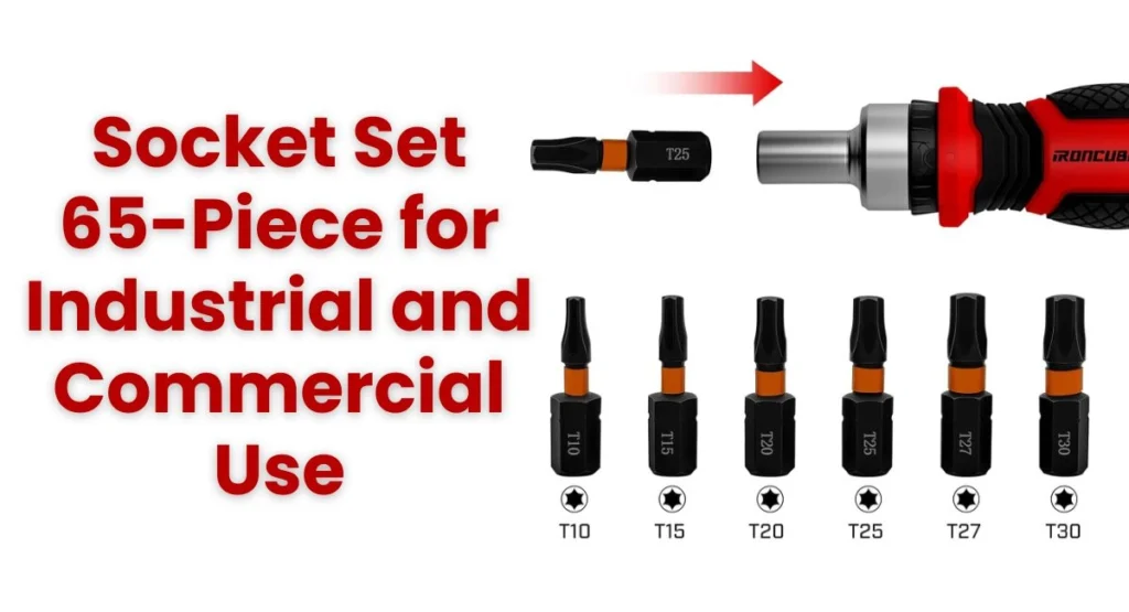 Socket Set 65-Piece for Industrial and Commercial Use (1)