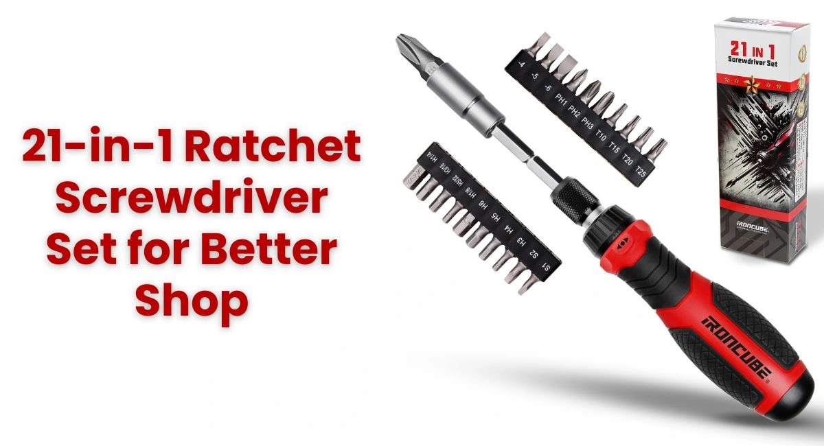 The 21-in-1 Ratchet Screwdriver Set Solution for Quick Repairs