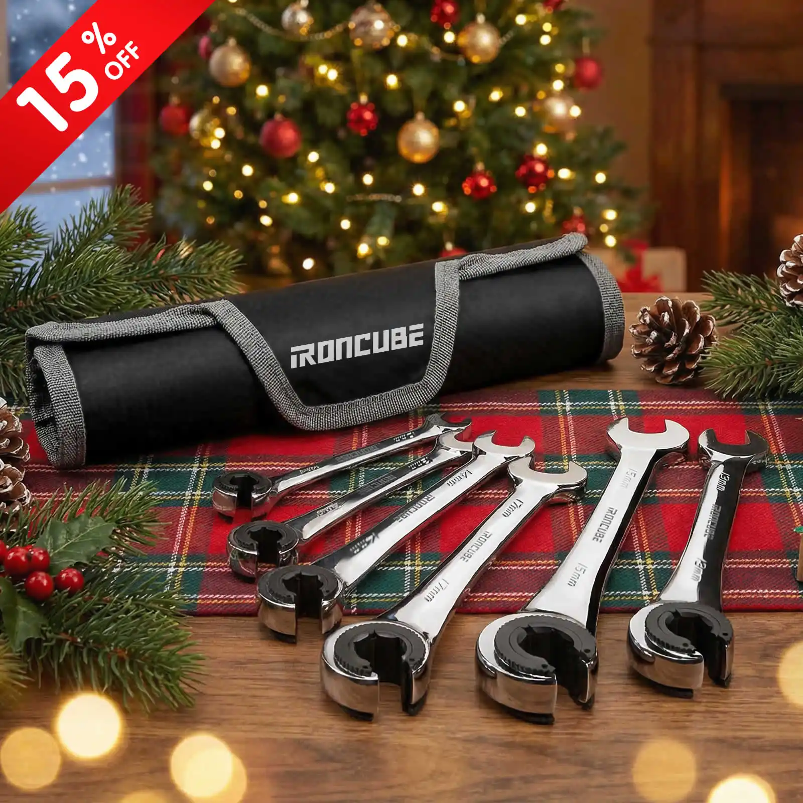 15% 56-Piece Mutil Ratcheting Screwdriver Set