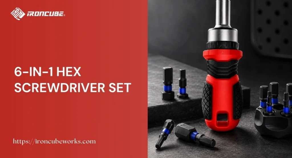 6-in-1 Hex Screwdriver Set