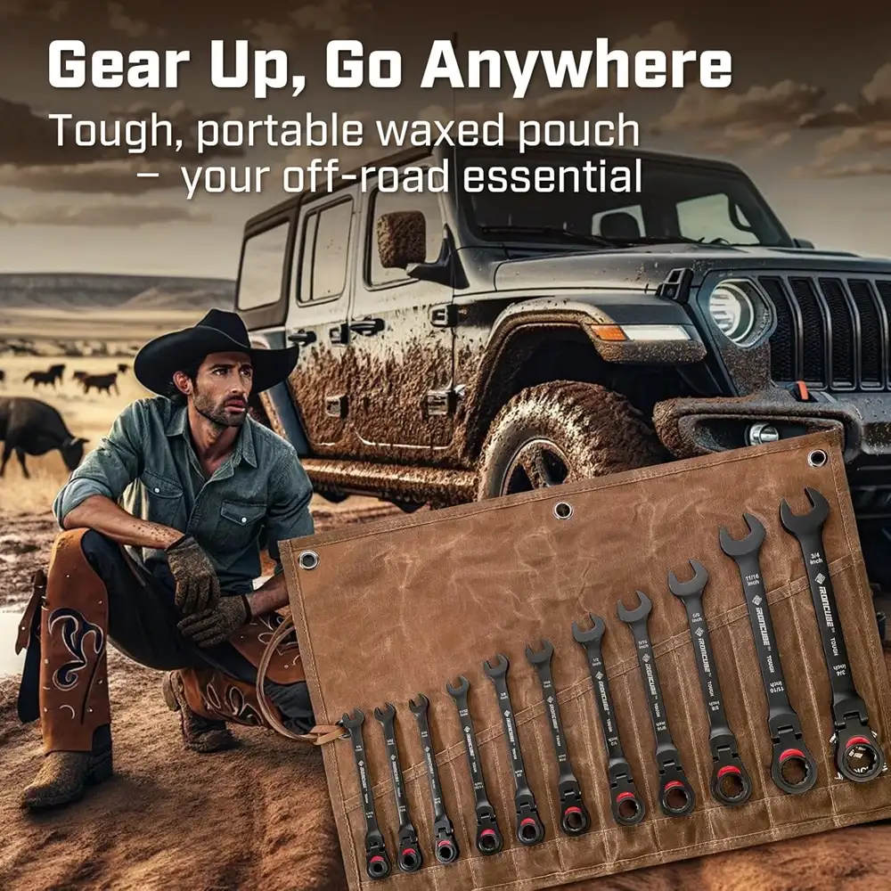 Best Flex Head Ratchet Wrench Set for Industrial Use