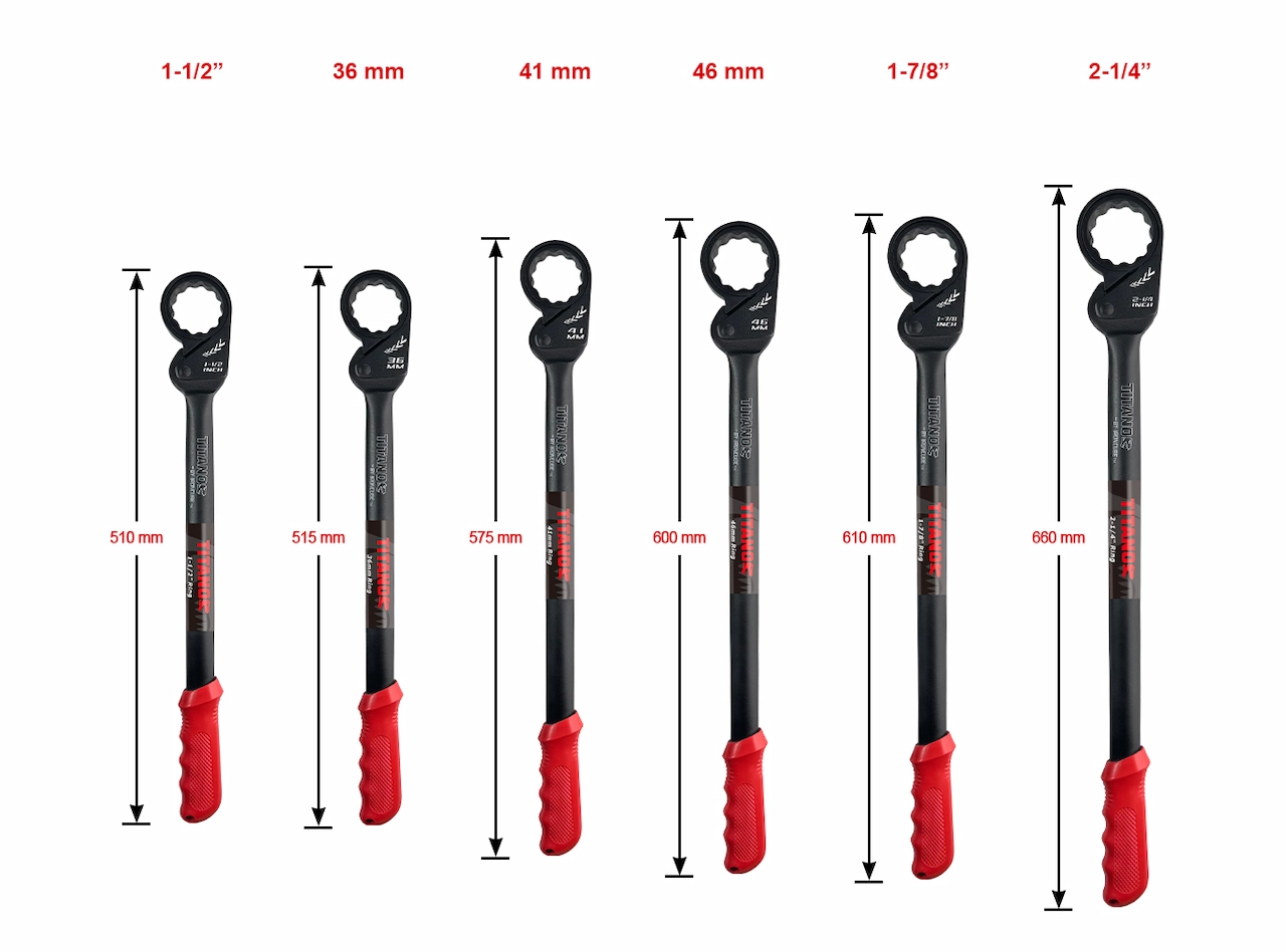 heavy ratchet wrench Dimension