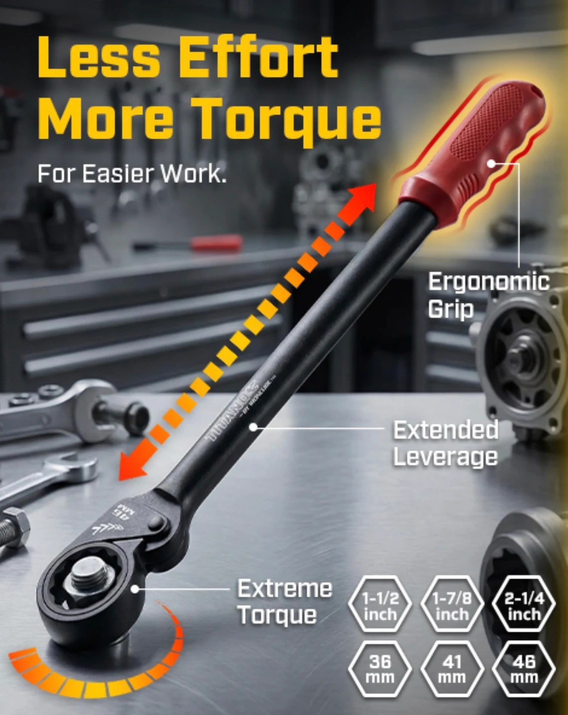 large size friction wrench