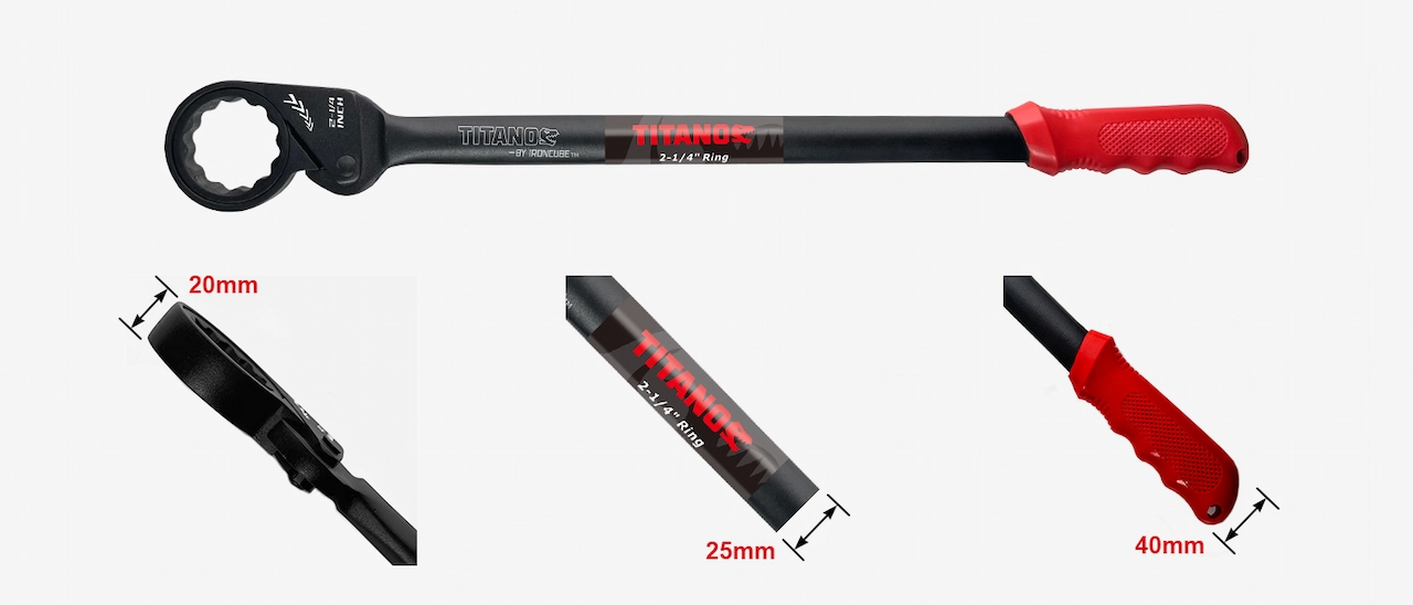 ratchet wrench heavy duty detail