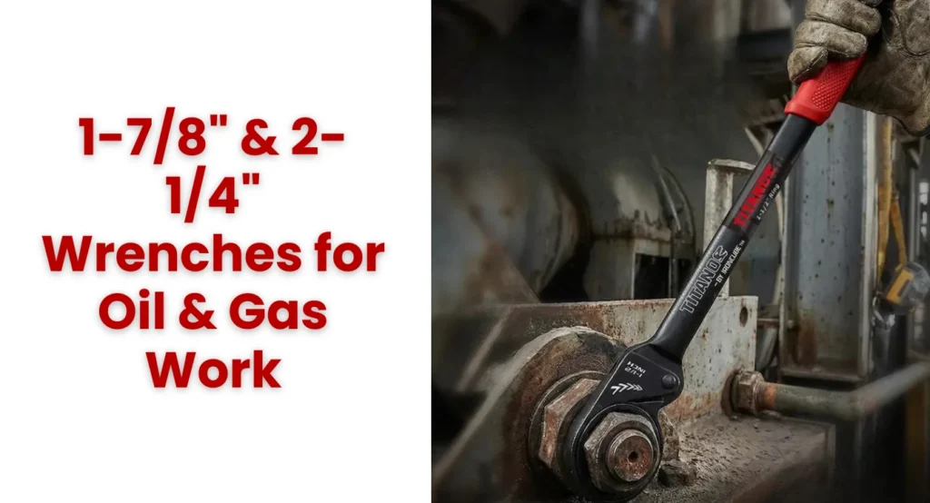 1-7/8" & 2-1/4" Wrenches for Oil & Gas Work