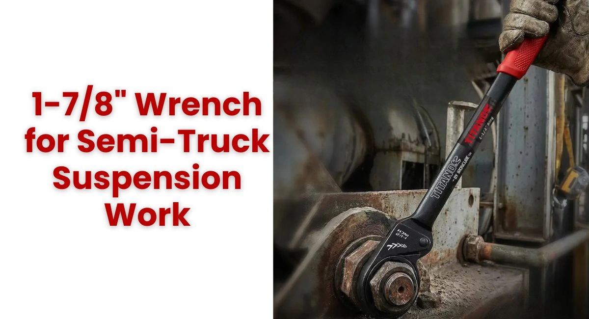 1-78 Wrench for Semi-Truck Suspension Work