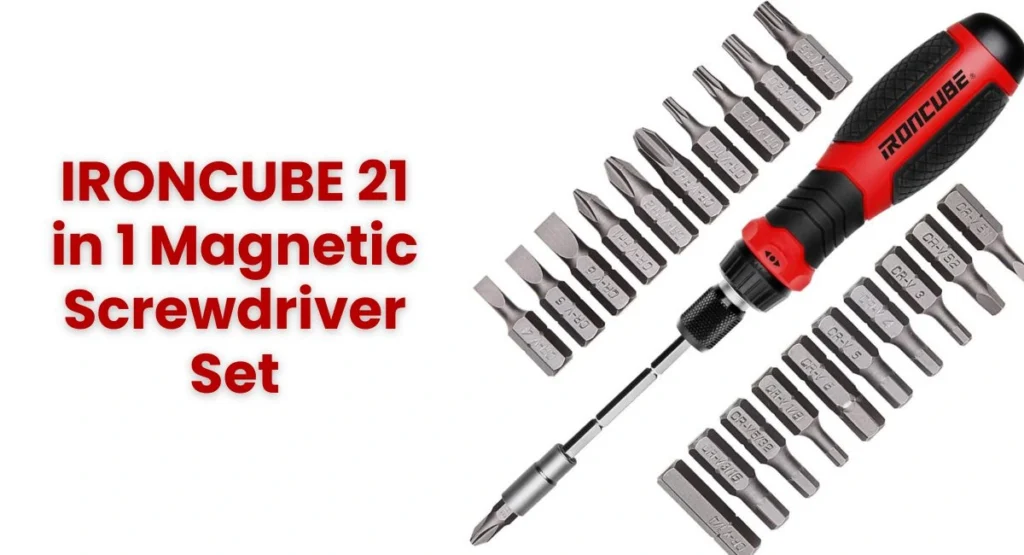 IRONCUBE 21 in 1 Magnetic Screwdriver Set