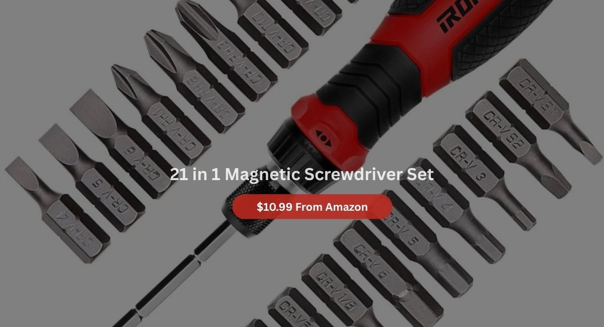 IRONCUBE 21 in 1 Magnetic Screwdriver Set