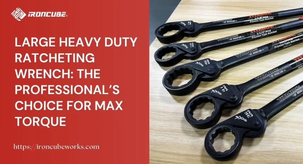 Large Heavy Duty Ratcheting Wrench