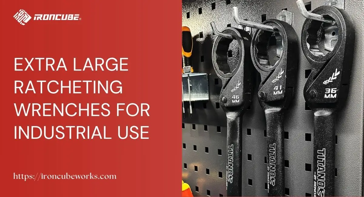 Extra Large Ratcheting Wrenches for Industrial Use
