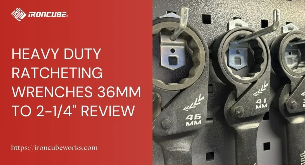 Heavy-Duty Ratcheting Wrenches 30% Force Savings & 1000 N·M Torque