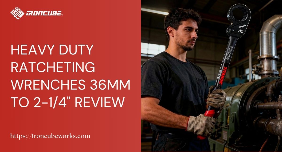 Heavy Duty Ratcheting Wrenches 36mm to 2-1/4" Review