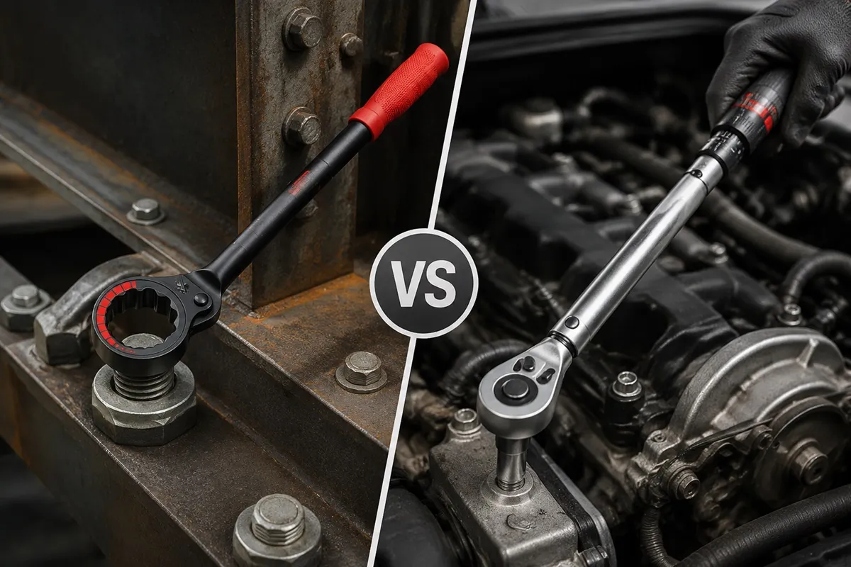 Friction Wrench vs. Torque Wrench