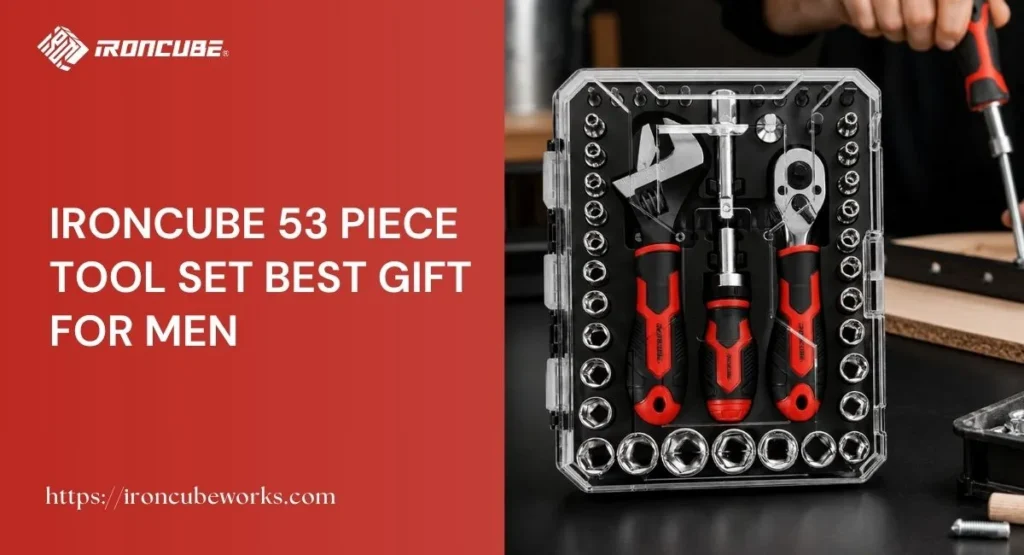 IRONCUBE 53 Piece Tool Set Best Gift For Men