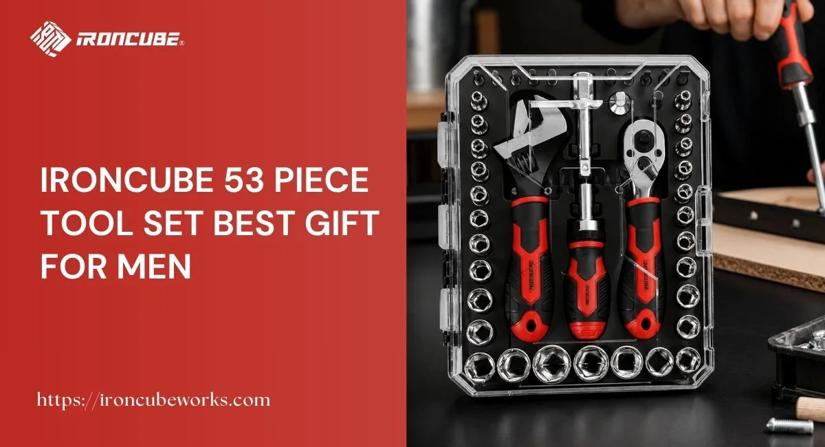 IRONCUBE 53 Piece Tool Set Best Gift For Men