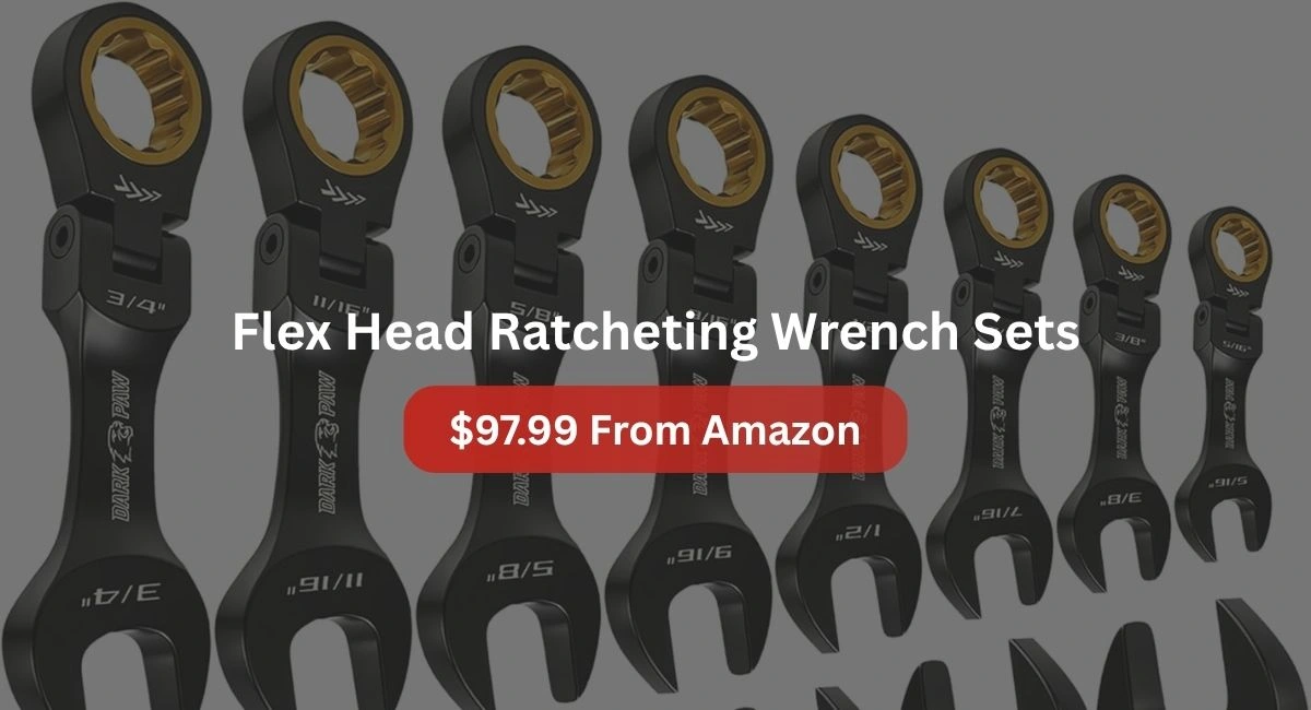 Long Flex Head Ratcheting Wrench Sets