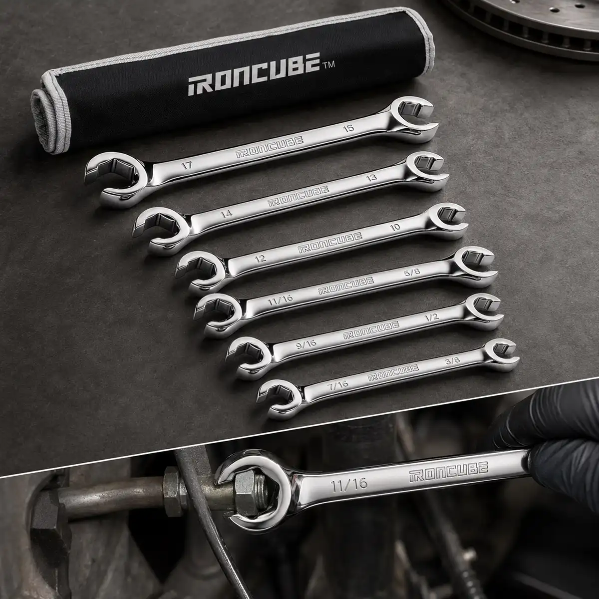 SAE Brake Line Wrench Set Uses