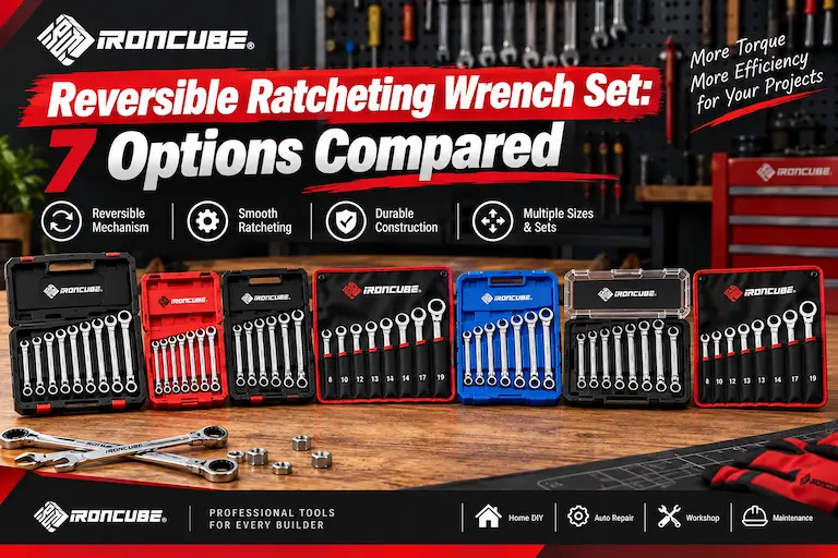 Reversible Ratcheting Wrench Set- 7 Options Compared