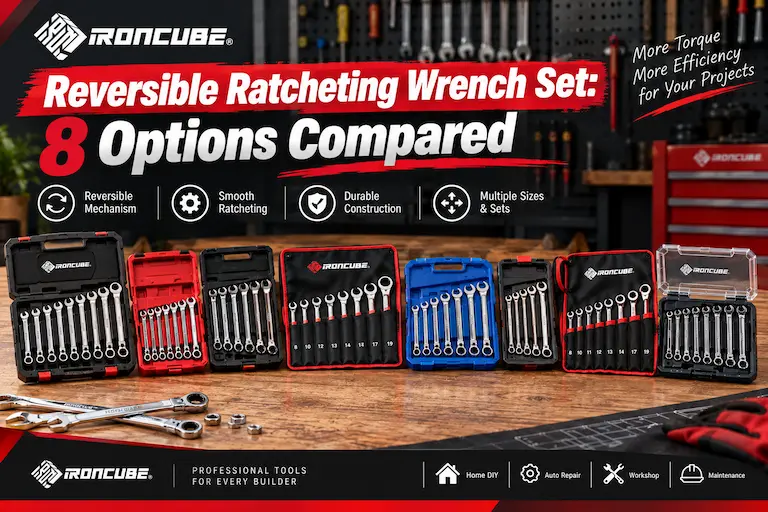 Reversible Ratcheting Wrench Set- 8 Options Compared